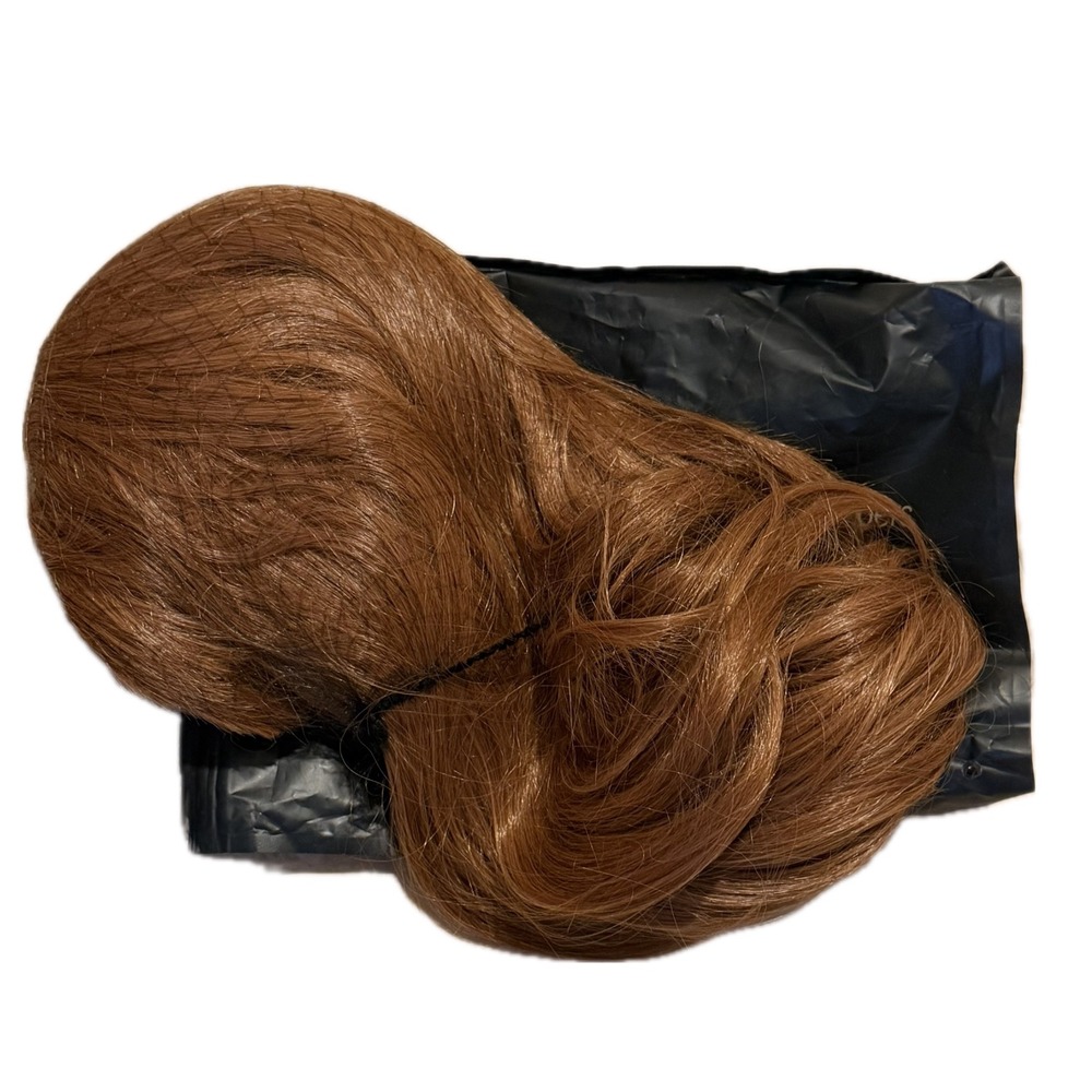 NWT Womens Ginger Bouffant Flip Wig 60s 70s Retro Beehive Costume Bangs - Picture 7 of 8